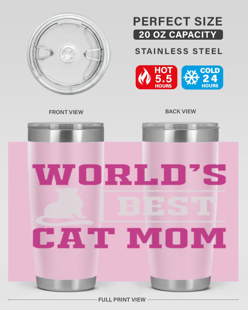 world’s best cat mom 16#- mom- Tumbler