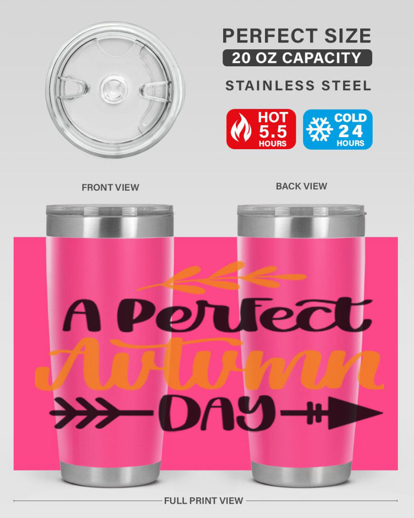 A Perfect Autumn Day 470#- fall- Tumbler