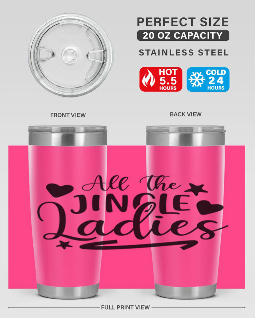 All The Jingle Ladies 4#- fashion- Cotton Tank