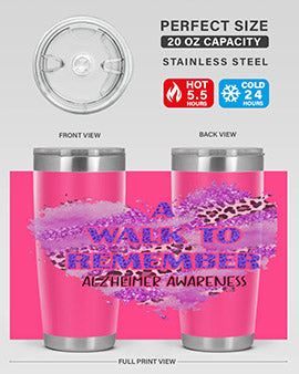 AlzheimerS Awareness A Walk To Remember 10#- alzheimers- Tumbler