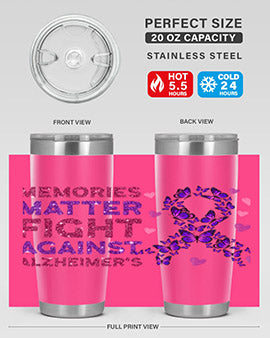 AlzheimerS Awareness Memory Matter 15#- alzheimers- Tumbler