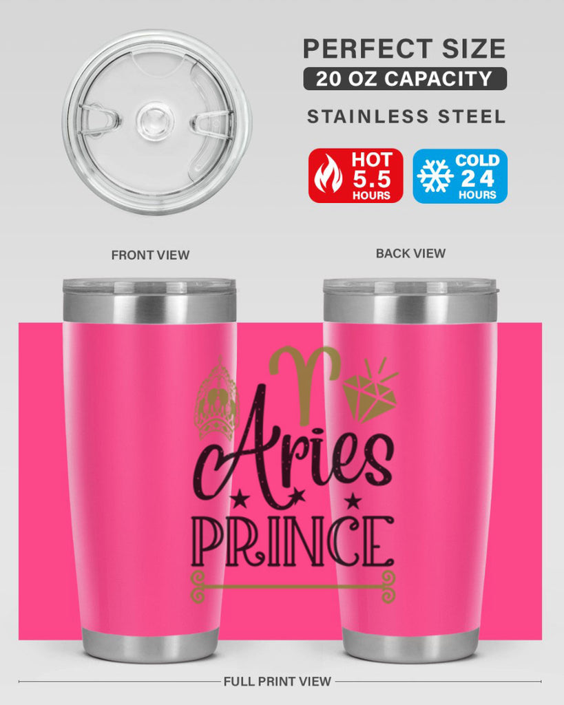 Aries prince 113#- zodiac- Tumbler