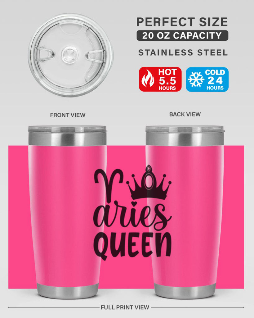 Aries queen 118#- zodiac- Tumbler