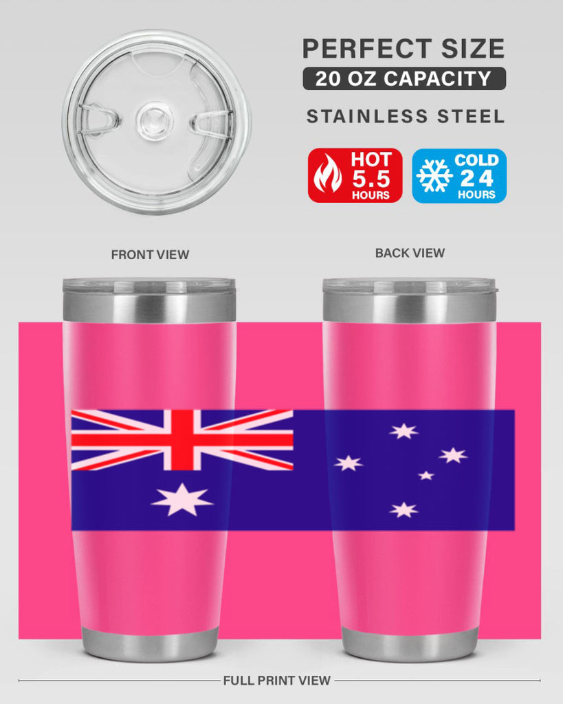 Australia 189#- world flags- Tumbler