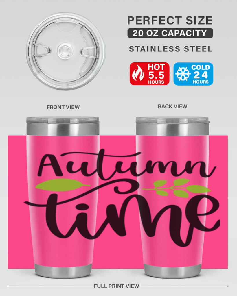 Autumn Time 35#- fall- Tumbler