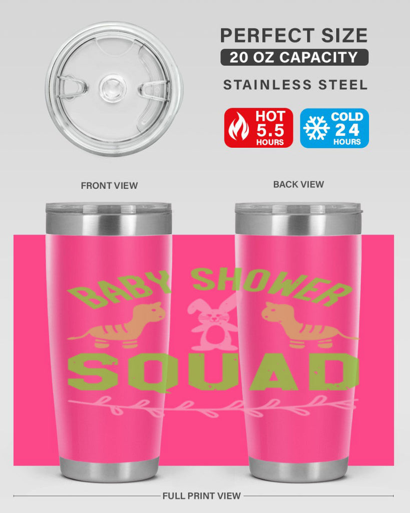 Baby Shower Squad Style 47#- baby shower- tumbler