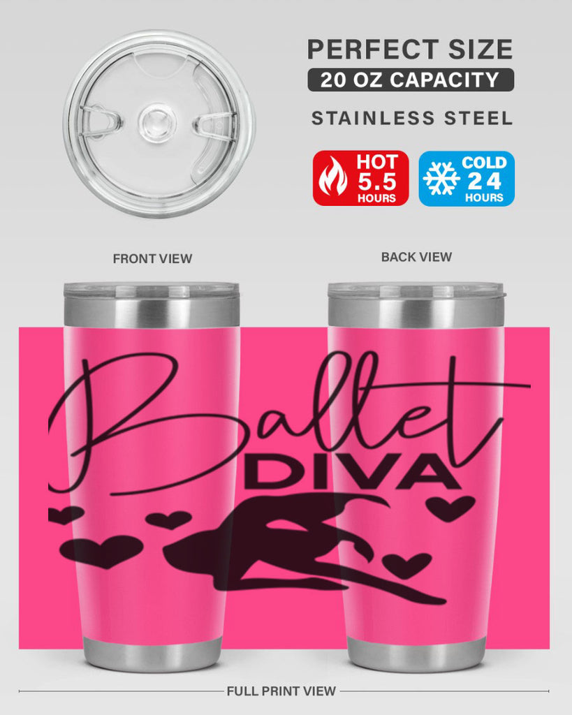 Ballet Diva 5#- ballet- Tumbler