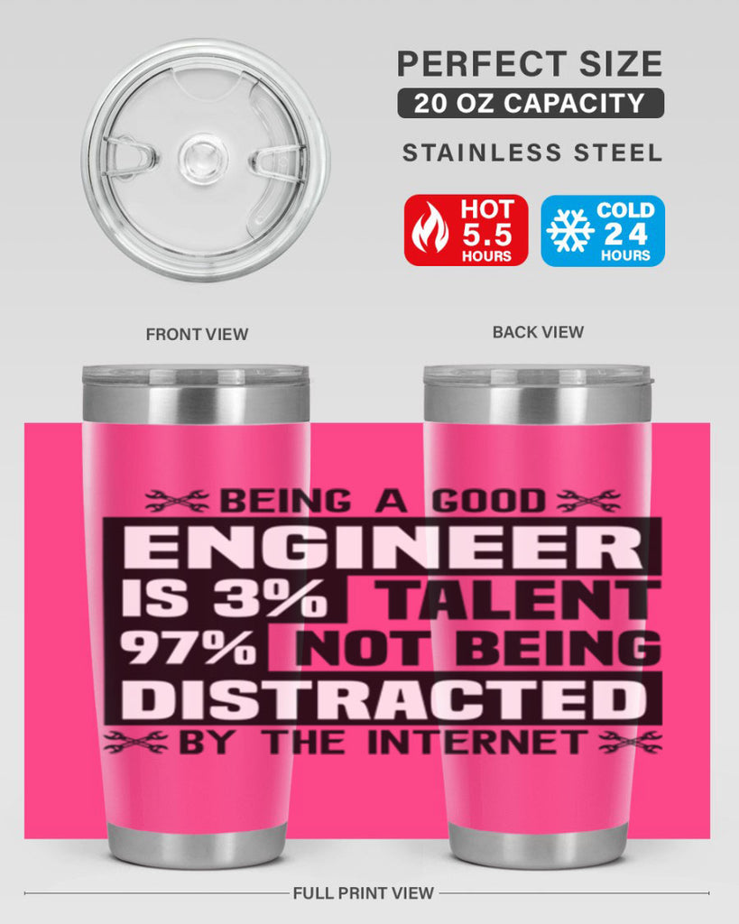 Being a good Style 20#- engineer- tumbler