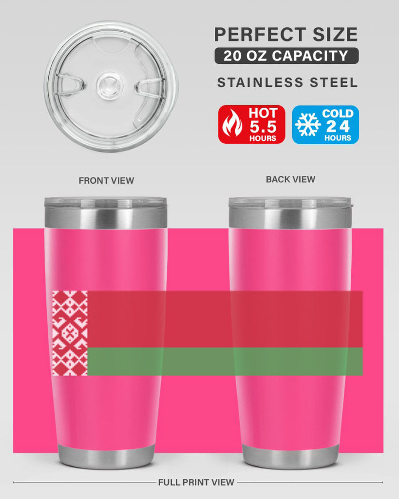 Belarus 182#- world flags- Tumbler