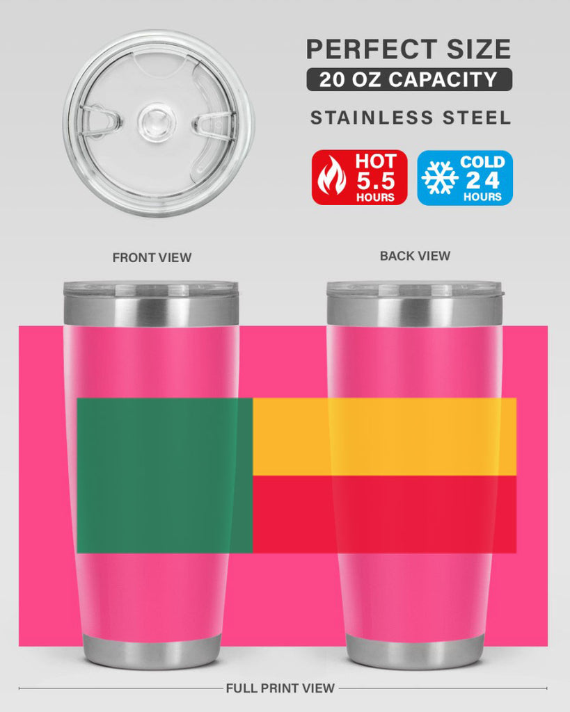 Benin 179#- world flags- Tumbler