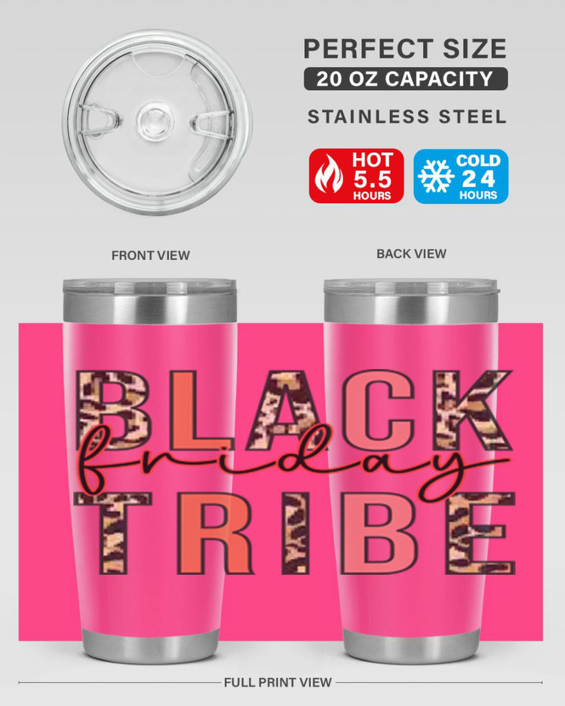 Black friday tribe 46#- fall- Tumbler