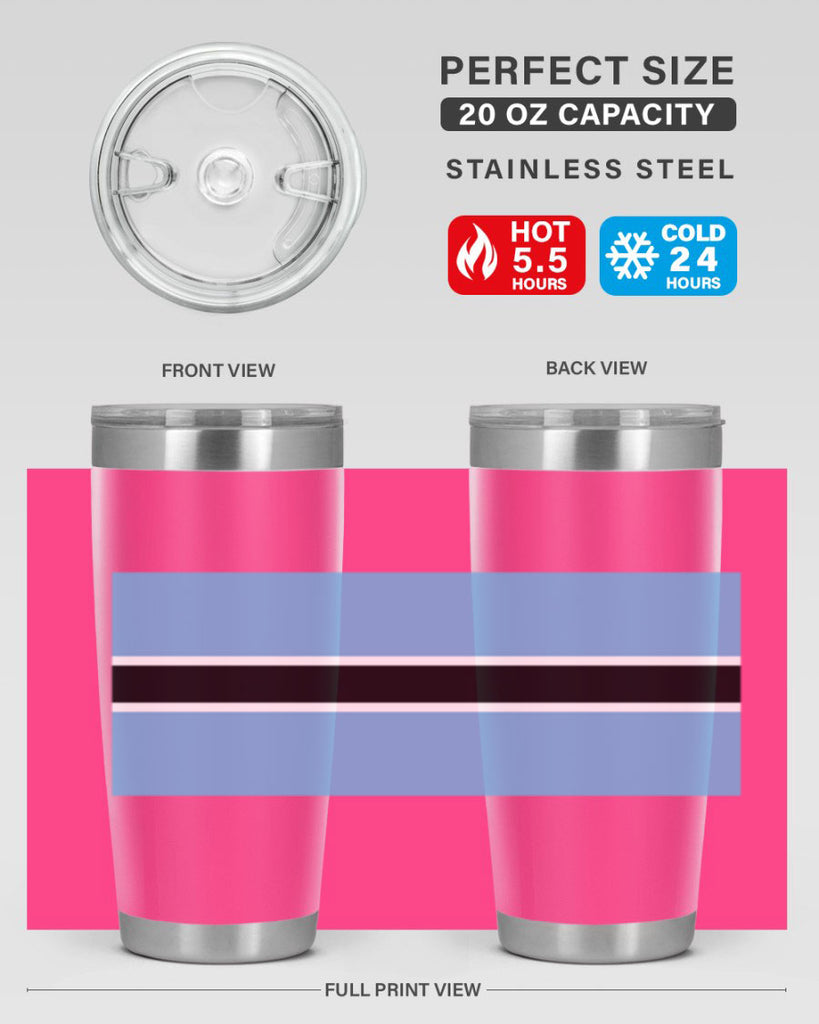 Botswana 175#- world flags- Tumbler