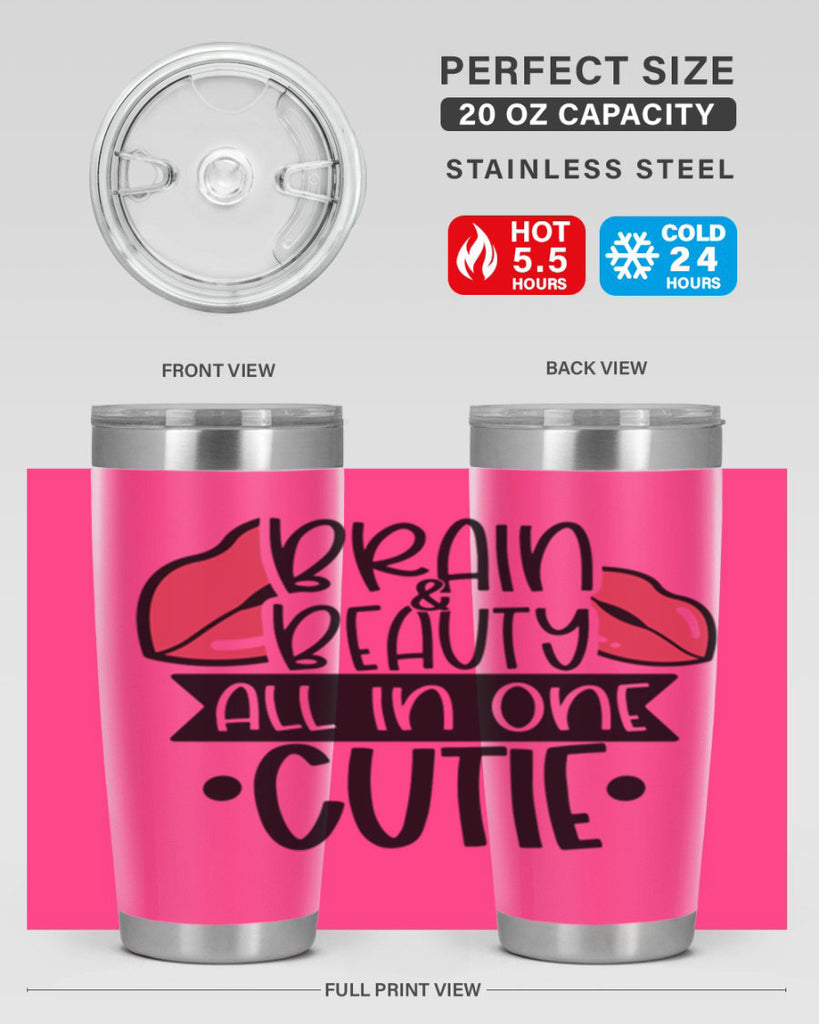 Brain Beauty All In One Cutie Style 127#- make up- Tumbler