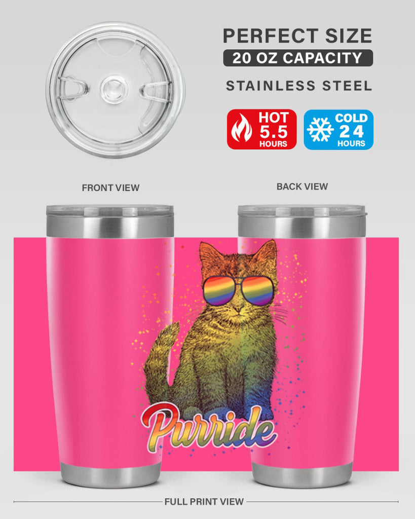 Cat Purride Lgbt Flag  Png 57#- lgbt- Tumbler