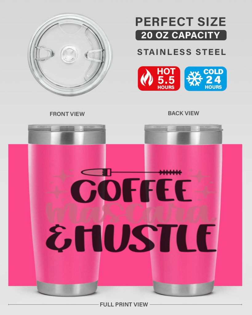 Coffee Mascara Hustle Style 109#- make up- Tumbler