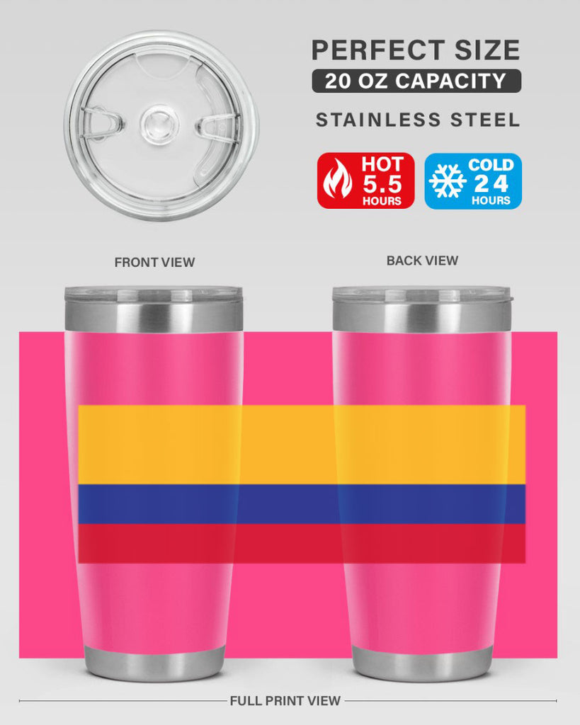 Colombia 161#- world flags- Tumbler