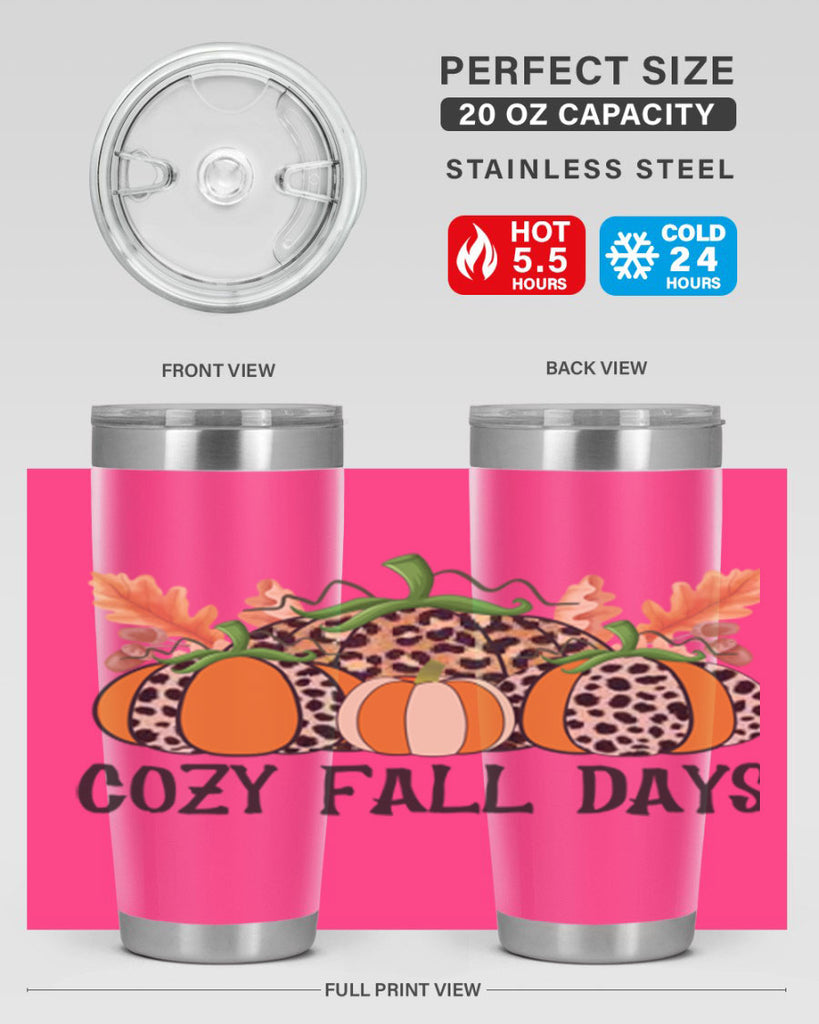 Cozy fall days 61#- fall- Tumbler
