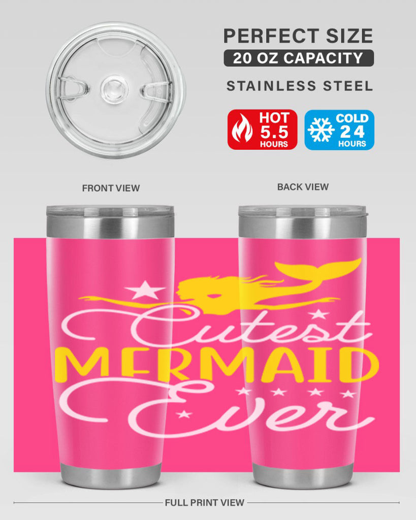 Cutest Mermaid Ever 92#- mermaid- Tumbler