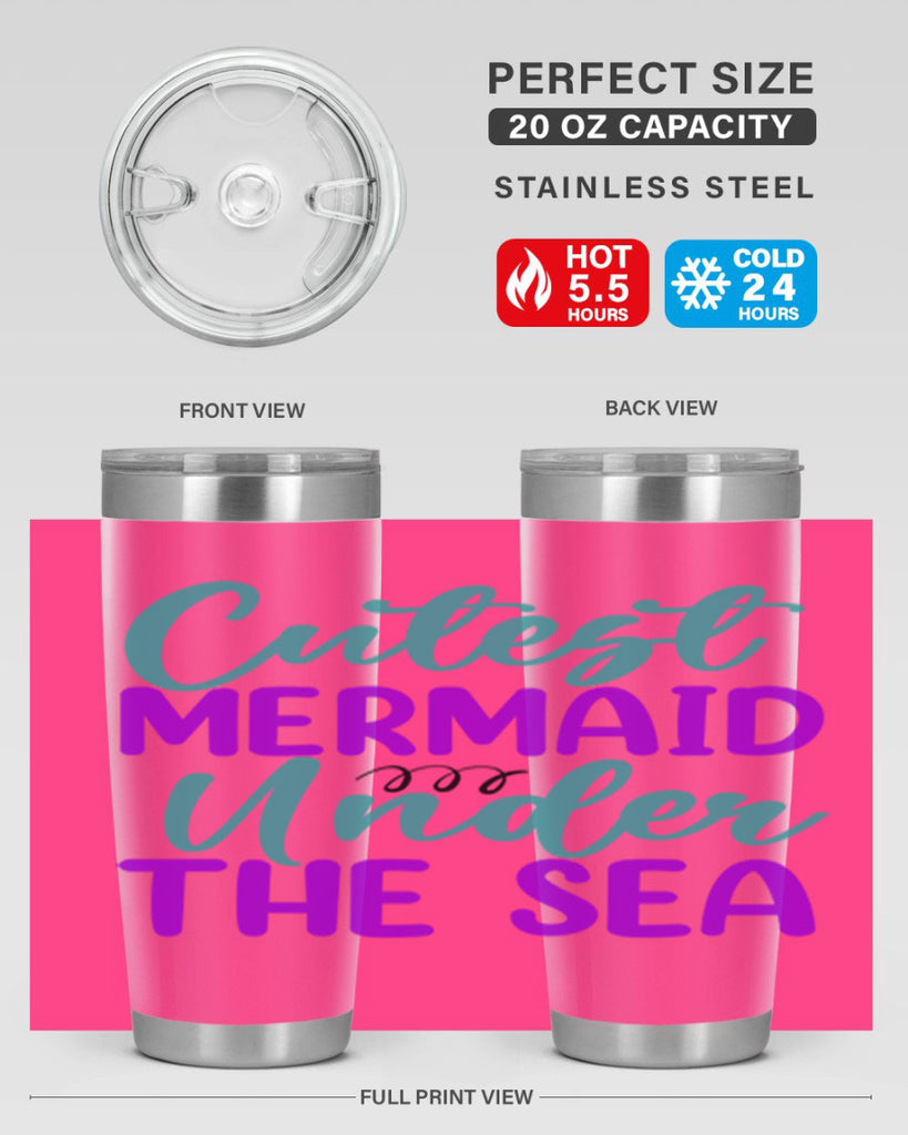 Cutest Mermaid Under The Sea 89#- mermaid- Tumbler
