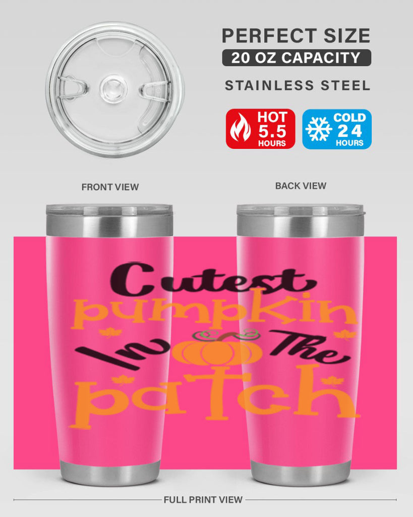 Cutestpumpkininthepatch 66#- fall- Tumbler