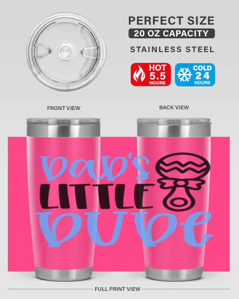 Dads Little Dude Style 102#- baby- tumbler