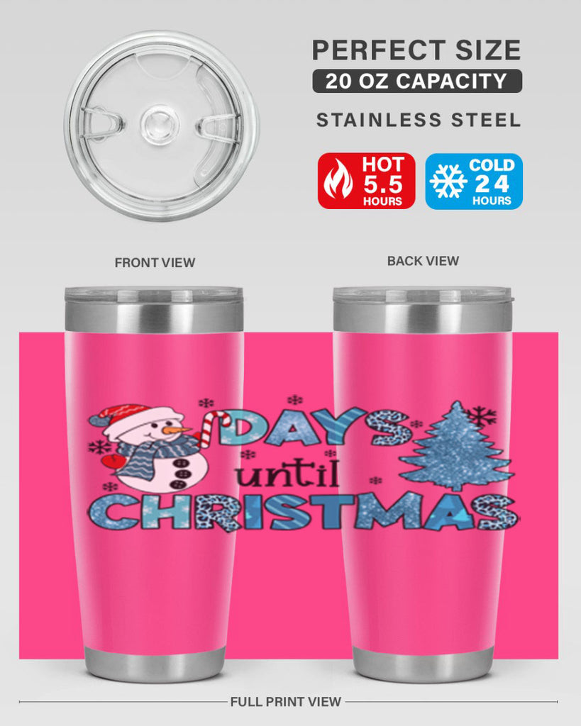 Day until Christmas 92#- winter- Tumbler