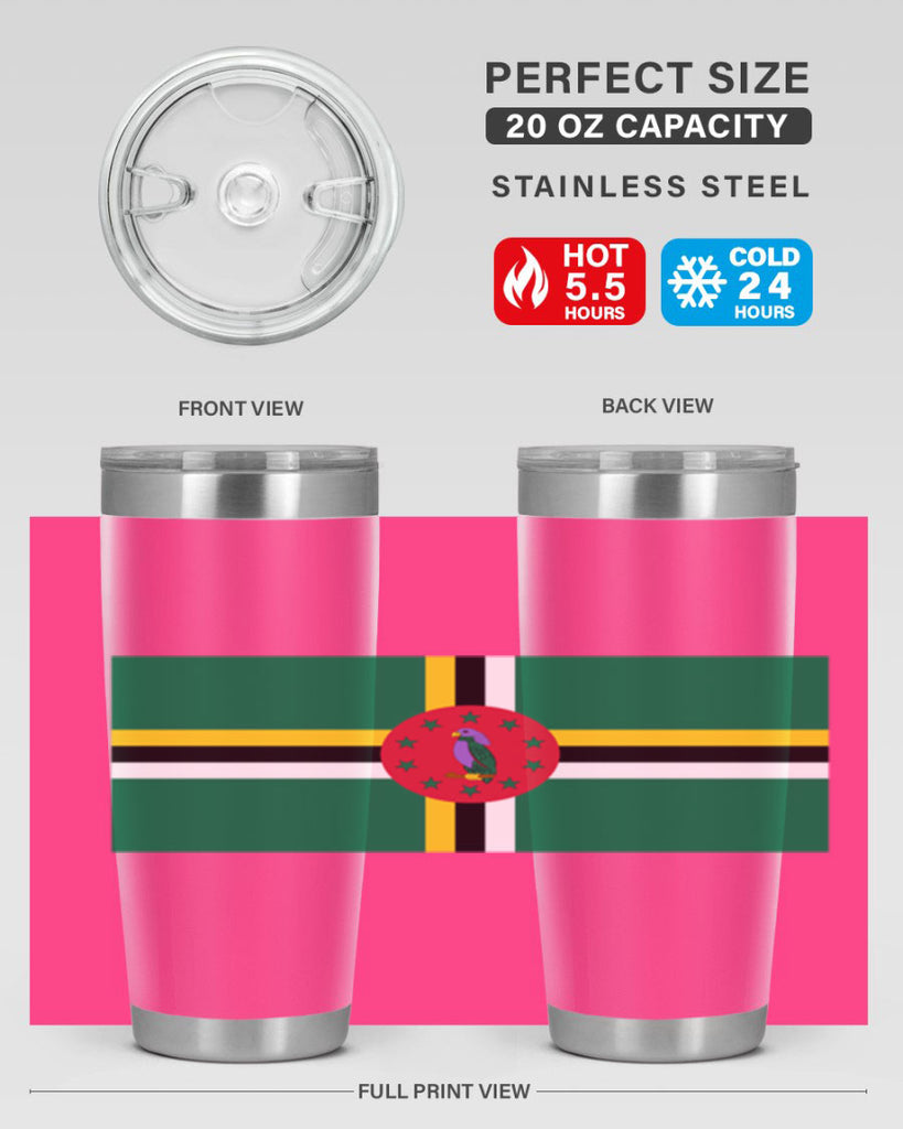 Dominica 149#- world flags- Tumbler