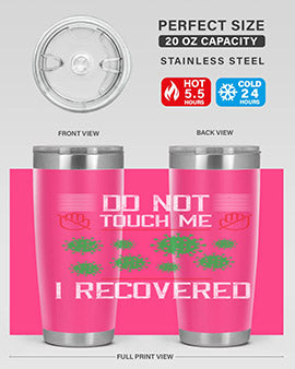 Dont Touch Me I Recovered Style 55#- corona virus- Cotton Tank