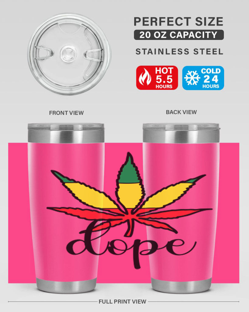 Dope 77#- marijuana- Tumbler