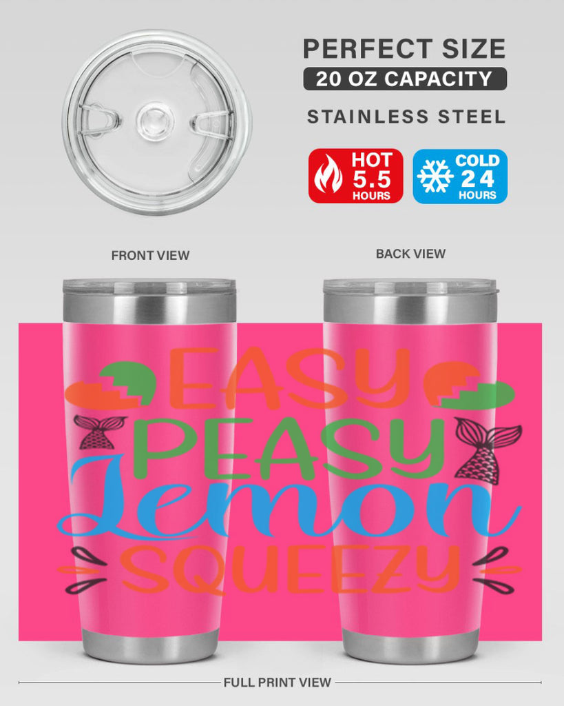 Easy Peasy Lemon Squeezy 158#- mermaid- Tumbler