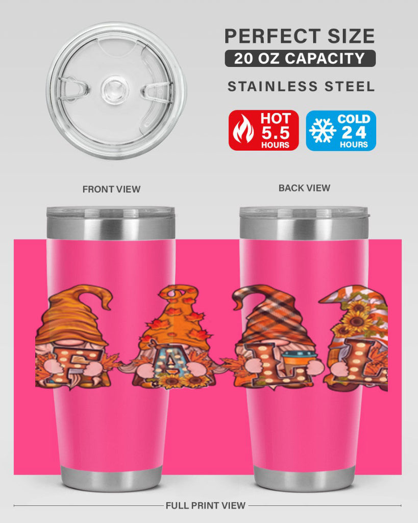 FALLGnomeAutumn 149#- fall- Tumbler
