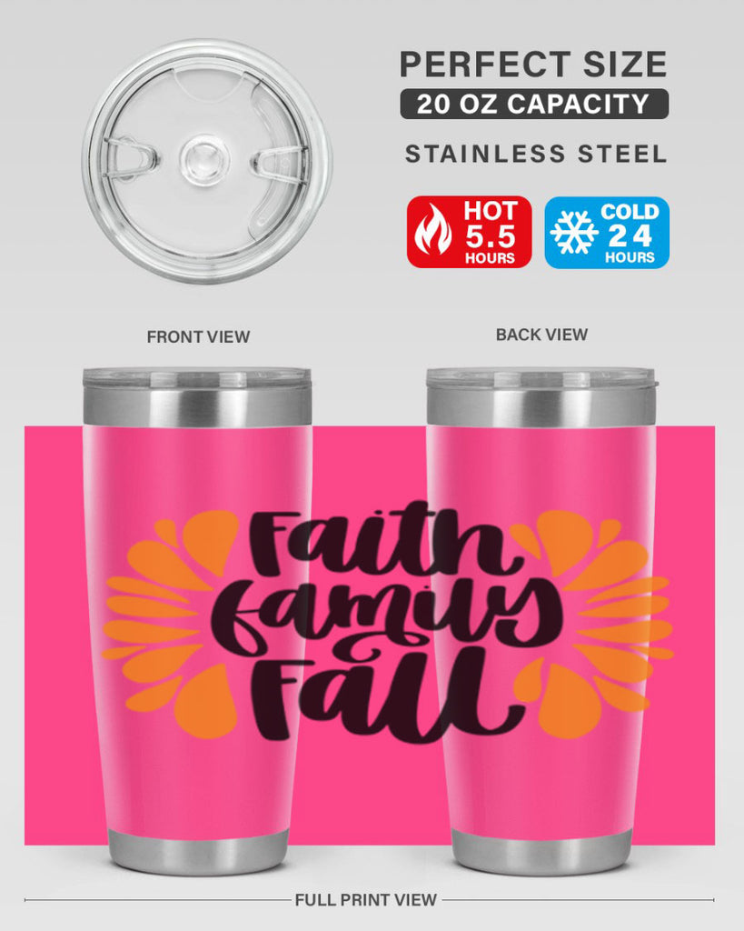 Faith Family Fall 481#- fall- Tumbler