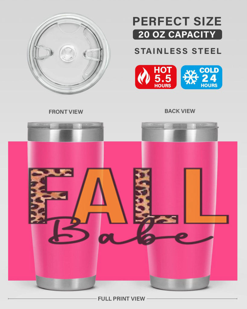 Fall Babe 87#- fall- Tumbler