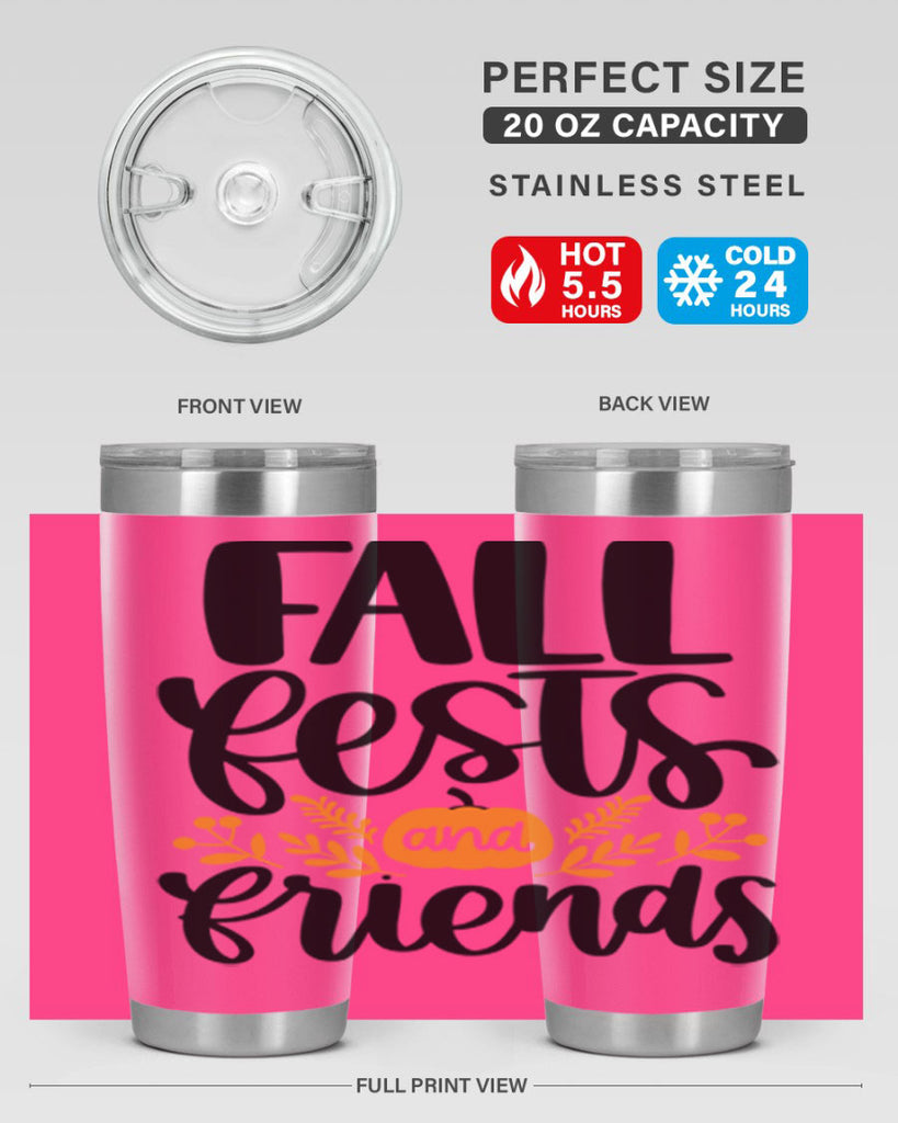Fall Fests And Friends 484#- fall- Tumbler