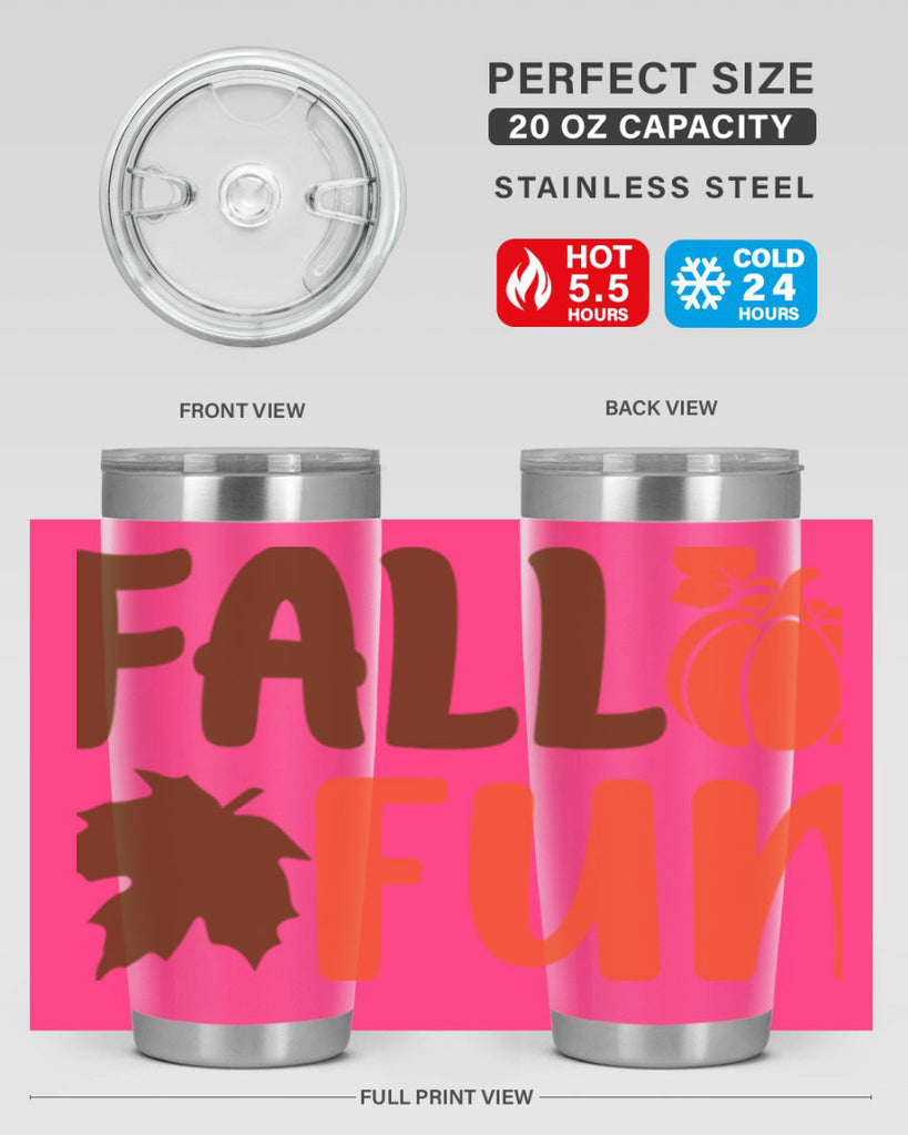Fall Fun 102#- fall- Tumbler