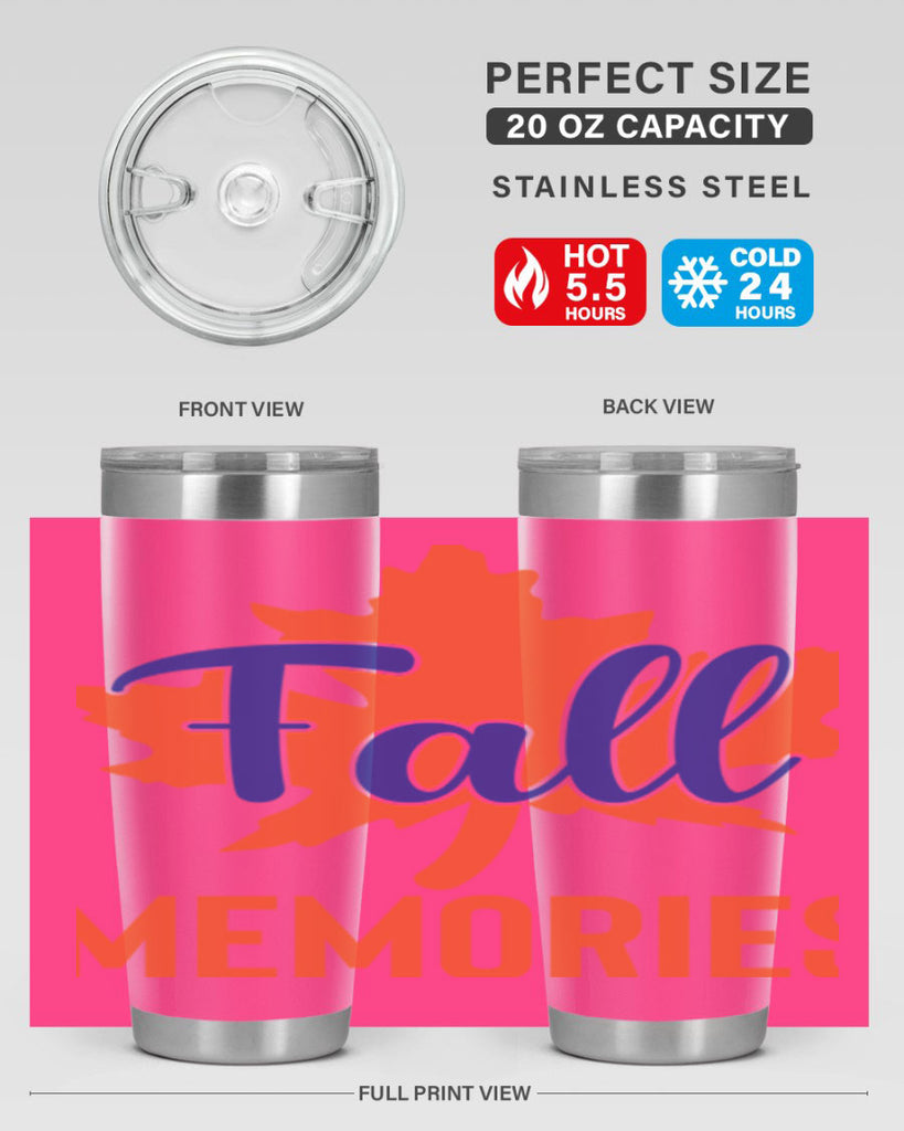 Fall Memories 124#- fall- Tumbler