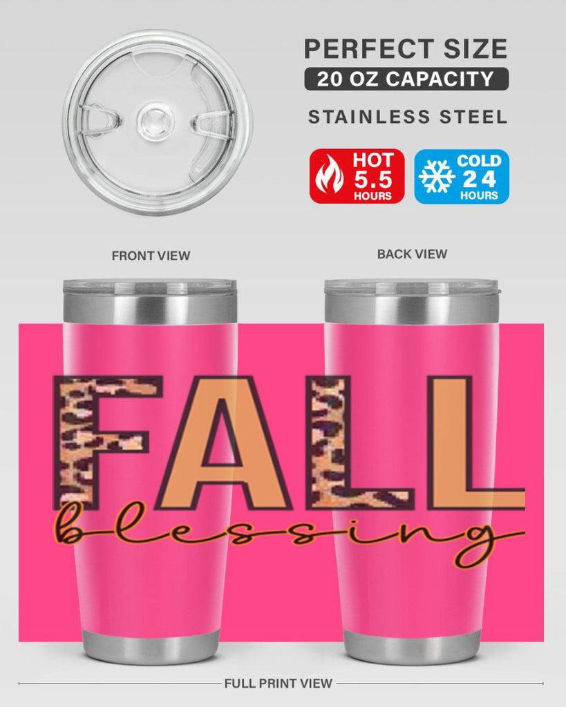 Fall blessing 90#- fall- Tumbler