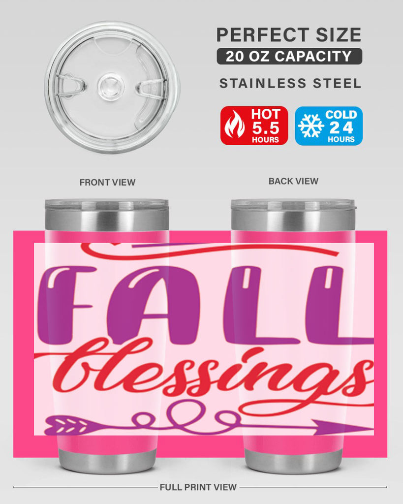 FallBlessingsdesign 146#- fall- Tumbler