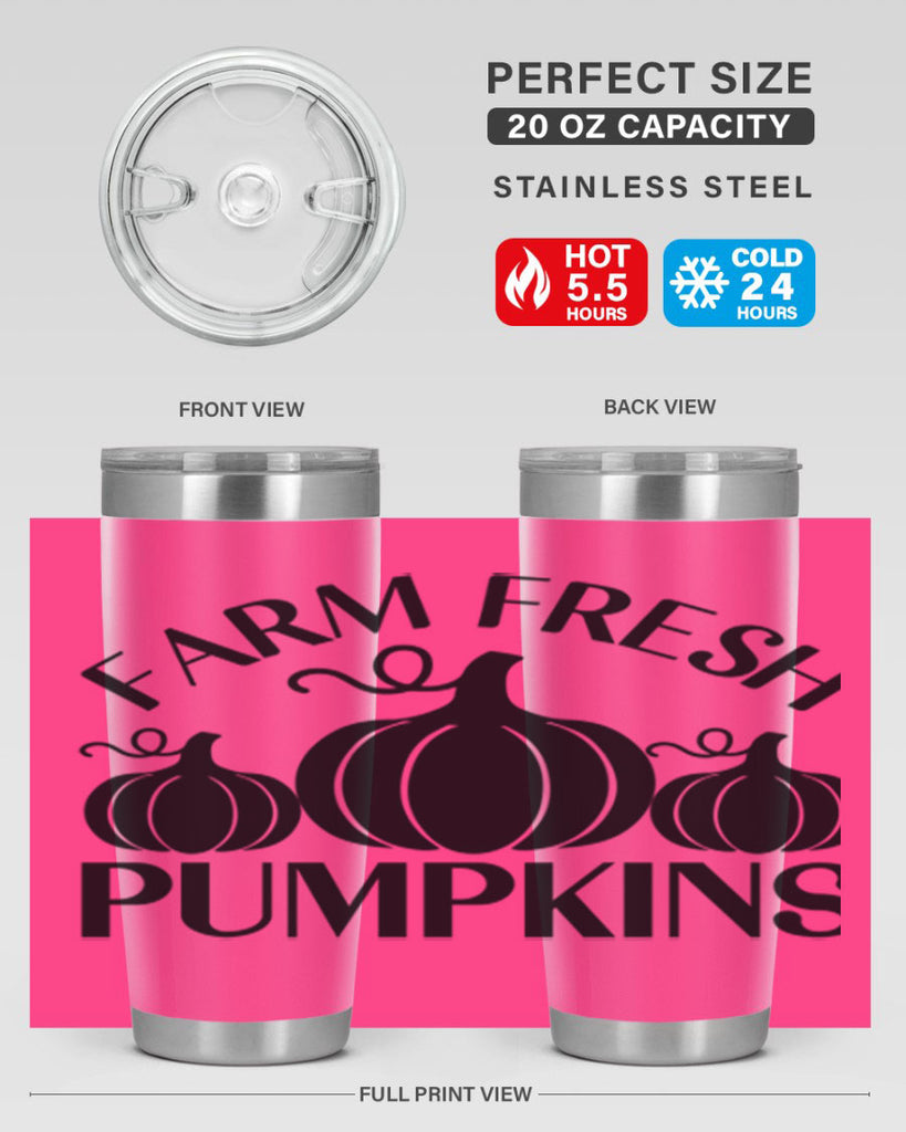 Farm Fresh Pumpkins 176#- fall- Tumbler