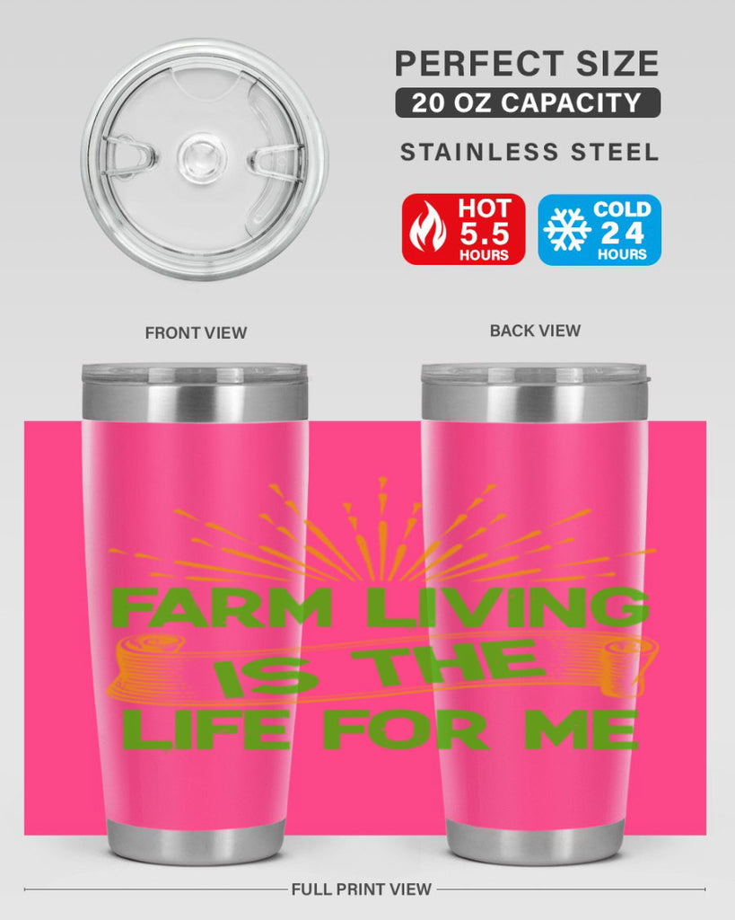 Farm living is the life for me 1#- farming and gardening- Tumbler