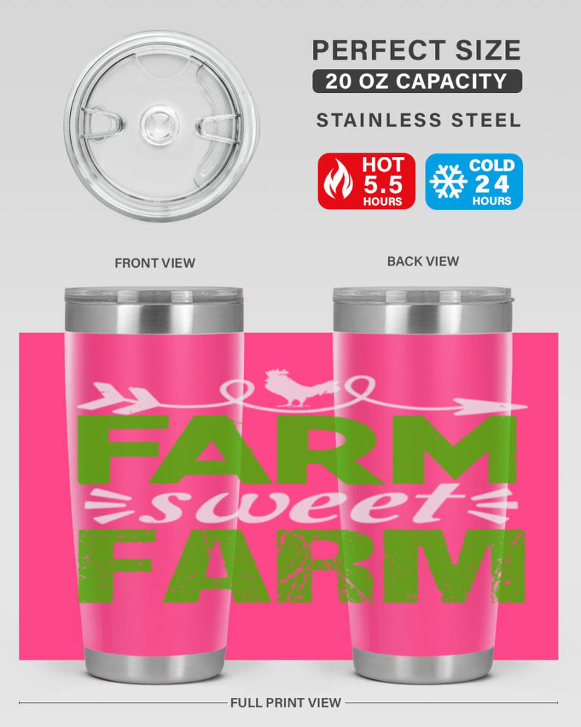 Farm sweet farm 67#- farming and gardening- Tumbler