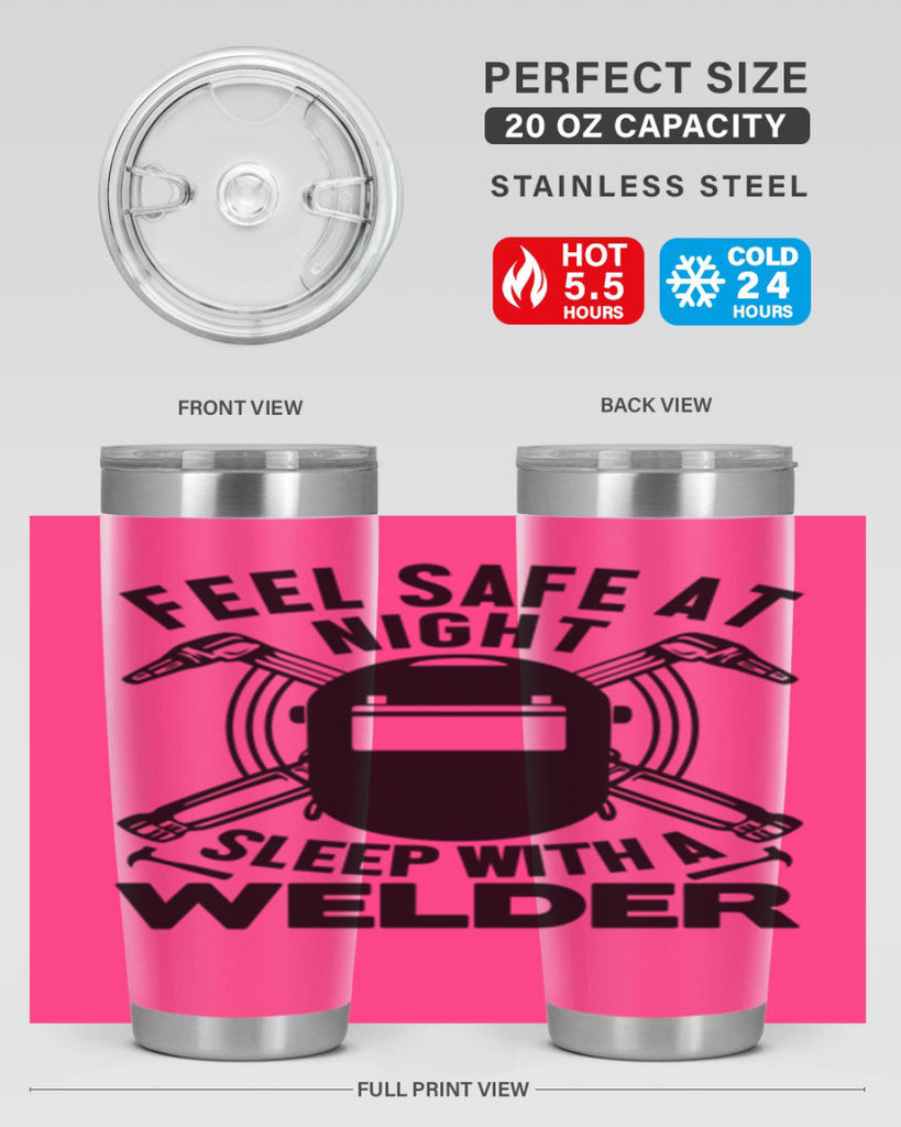 Feel safe at night Style 9#- welder- tumbler