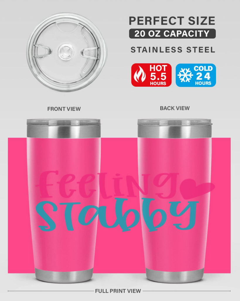 Feeling Stabby Nurse Style Style 192#- nurse- tumbler