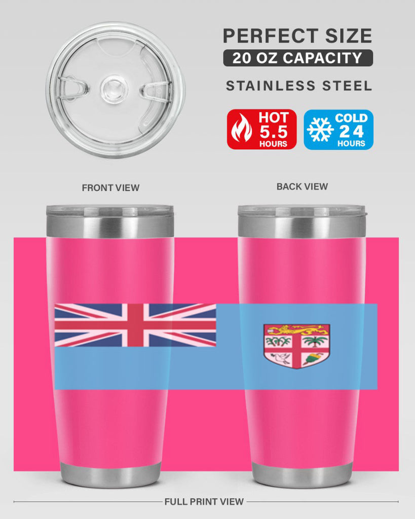 Fiji 139#- world flags- Tumbler