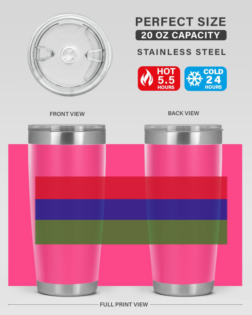 Gambia 135#- world flags- Tumbler