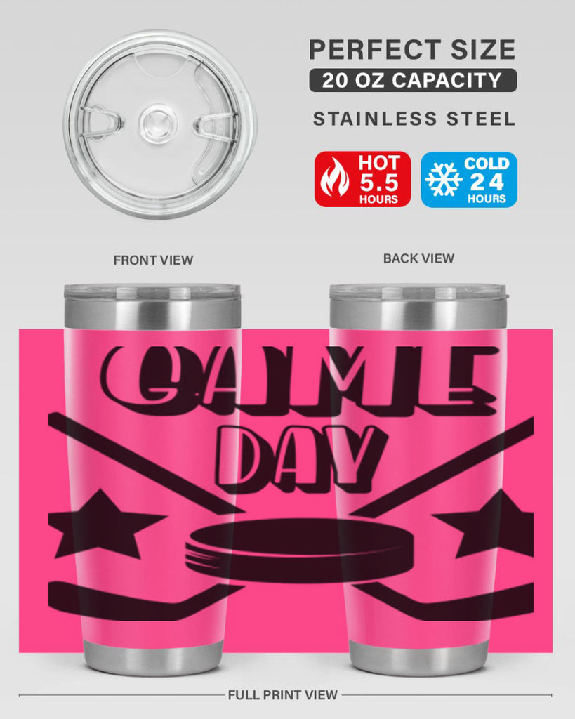 Game day 1220#- hockey- Tumbler