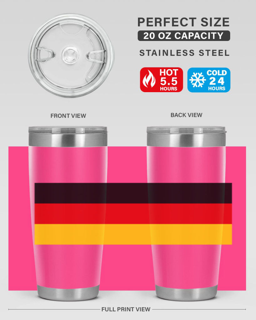 Germany 133#- world flags- Tumbler