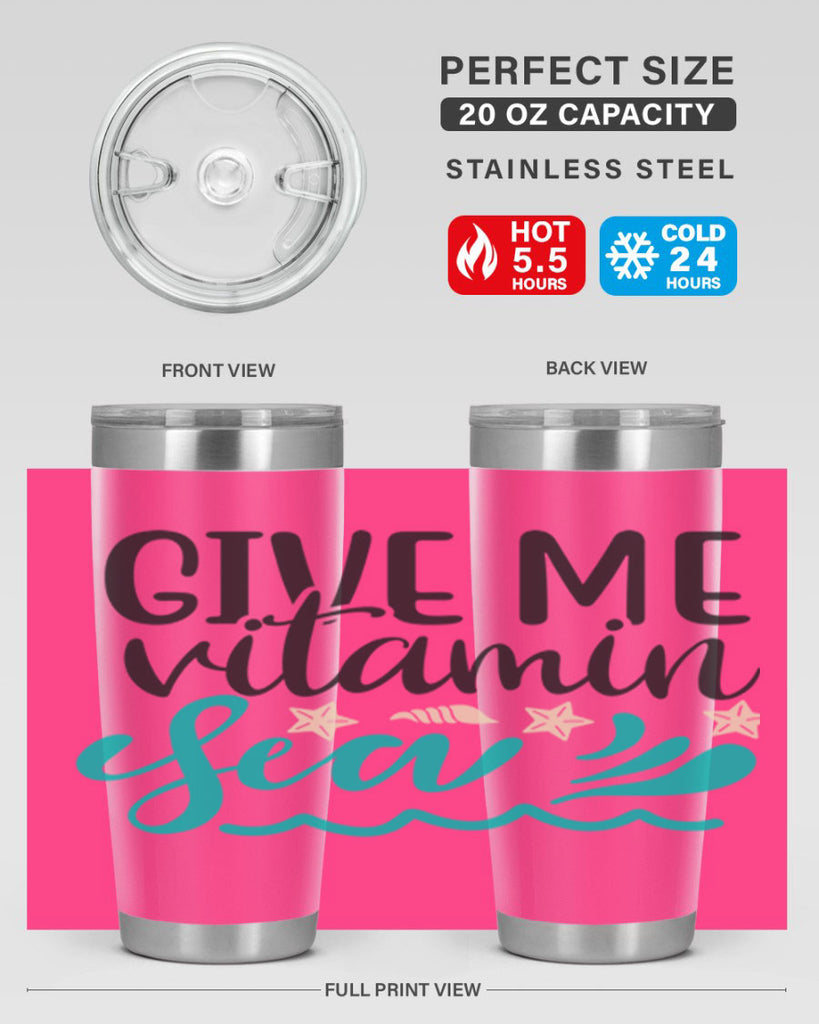 Give me vitamin sea 190#- mermaid- Tumbler