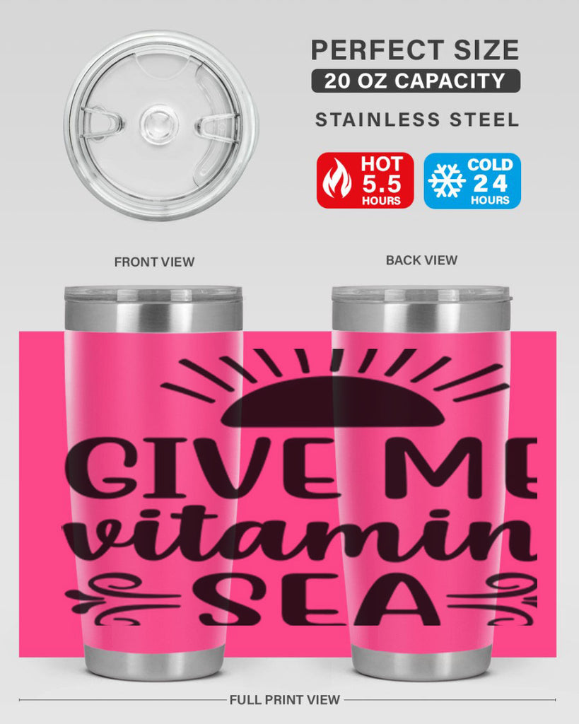 Give me vitamin sea 195#- mermaid- Tumbler