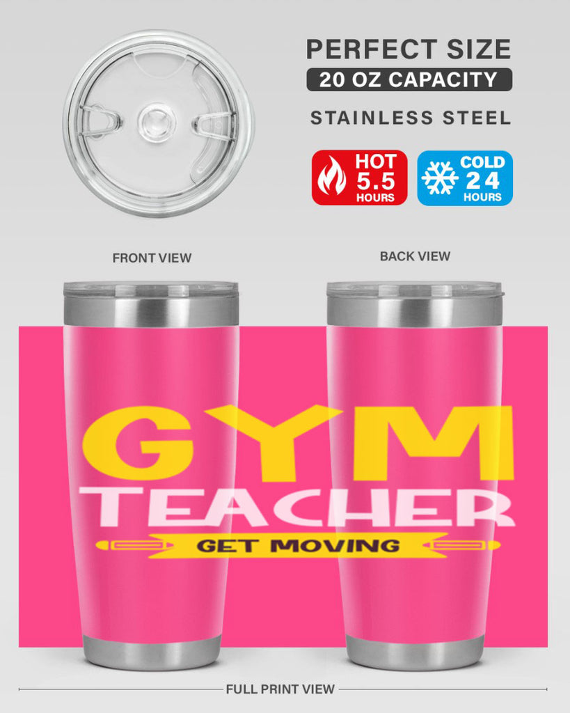 Gym Teacher get Moving Style 116#- teacher- tumbler